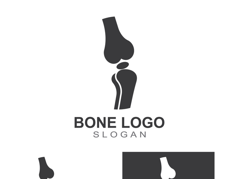 Orthopedic bone logo design.