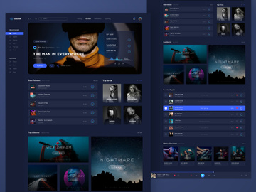 Online Music Streaming Landing Page preview picture