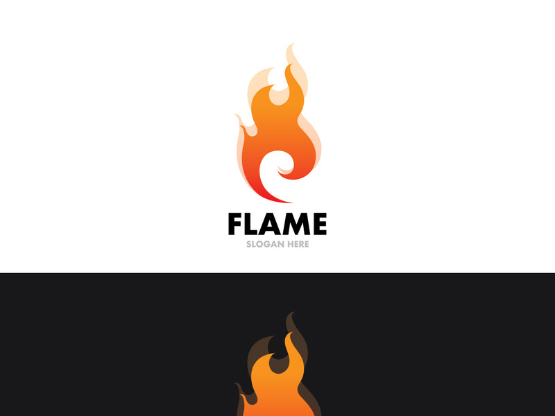 Fire flame vector illustration design