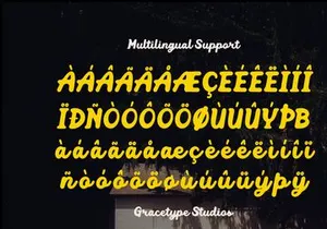 Mellow Script | Vintage Bold Script