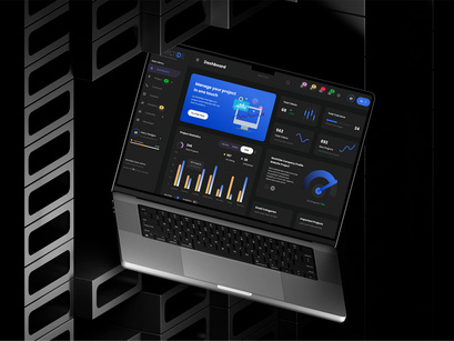 🚀 Worktide SaaS Admin Dashboard – Light & Dark Mode UI!