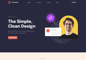 FREE Responsive Portfolio Template