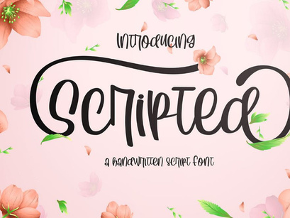 Scripted | Free Font