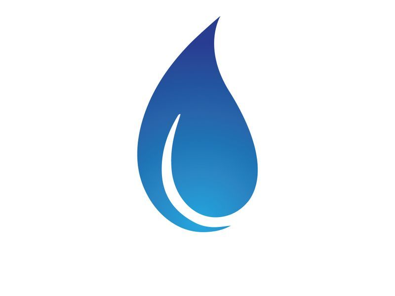 Water drop Logo Template vector illustration design