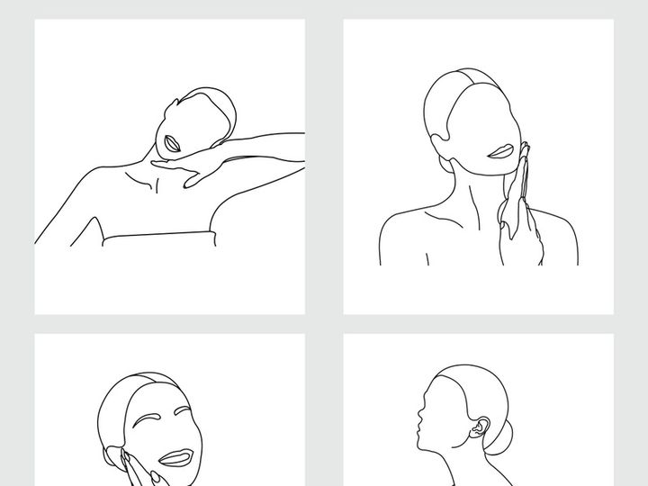 beauty woman, beauty care, line art, beauty line art, wall decoration, design, grafis, art, element