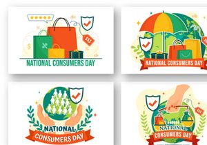 14 National Consumer Day Illustration