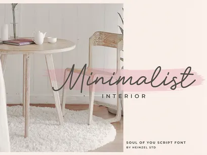 Soul Of You - Modern Script Font