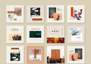 12 Instagram Post Template V.4