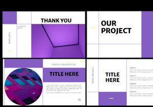 Violet Presentation Template