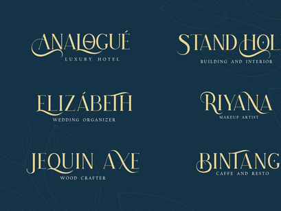 Hatolie - Elegant And Luxury Font