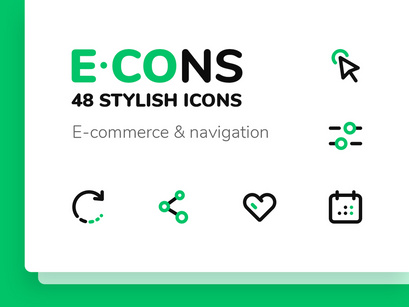 E-CONS Icons set