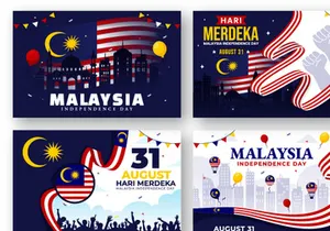 14 Malaysia Independence Day Illustration