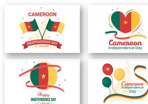 10 Happy Cameroon Independence Day Illustration
