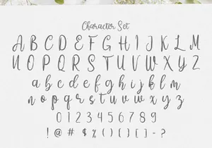 Amelia Sani - Handwritten Font