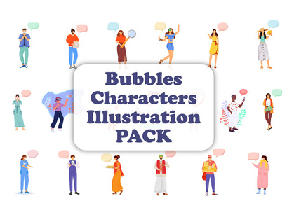 Bubbles characters bundle