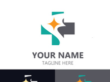 Medical  logotype health care simple modern design illustration template