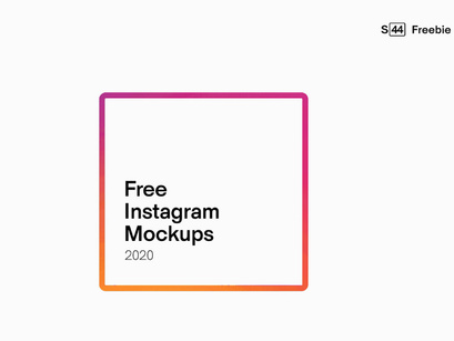 Download Free Instagram Mockups 2020 By Spektrum 44 Epicpxls