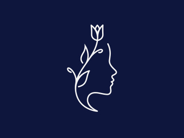 Beauty woman logo for your business salon  skin care and spa preview picture