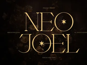 Neo Joel | Display Serif preview picture
