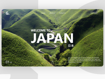 Travel Website Landing Page preview picture