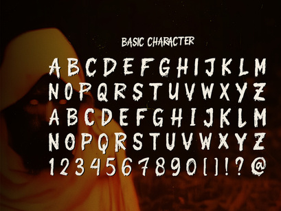 Last One Out | Display Horror Font