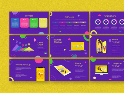 Circle Brand Powerpoint Template