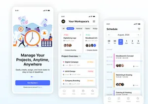 🔹 Task Management UI Concept 🔹