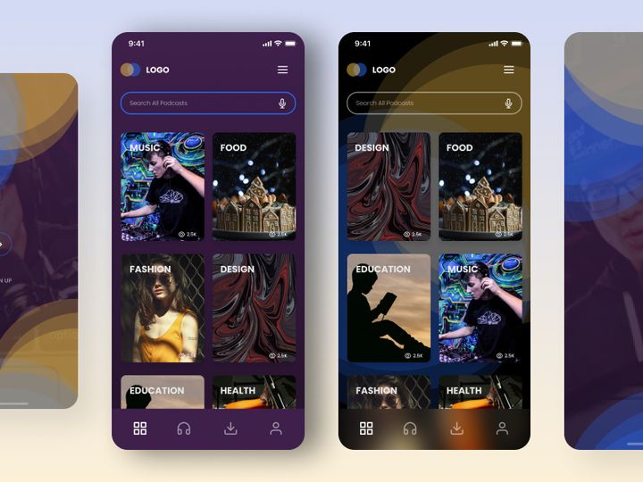 Podcast App Concept