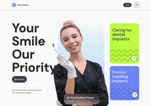 Dental Clinic Landing Page