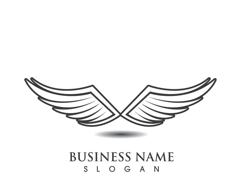 wing Logo Template vector illustration design