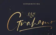 Grahamo – Luxury Script Font