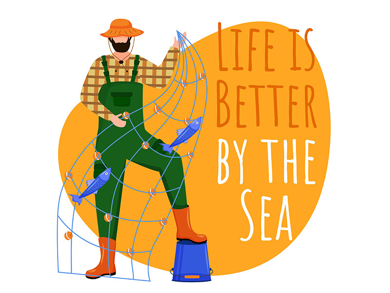 Life is better by the sea social media post mockup