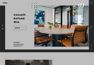 Lex Prime - Lawyer & Attorney - Web Theme for Figma