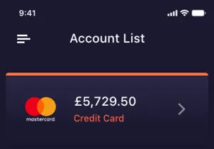 Account view