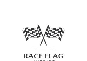 Race flag logo