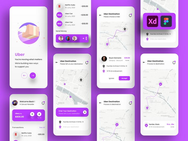 Uber App Design