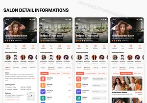 Barber Salon UI Kit
