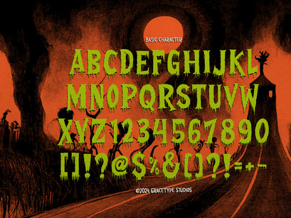 Examinus | Horror Typeface