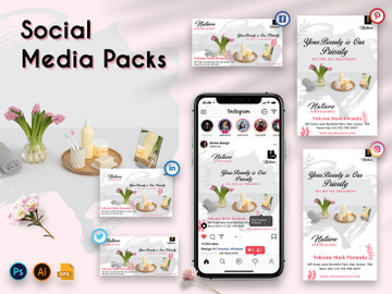 Beauty Social Media Posts preview picture