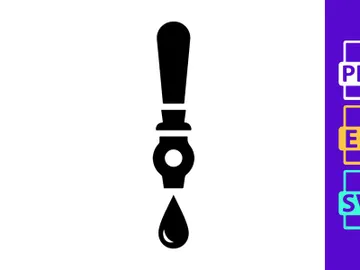 Beer Tap Dropping Liquid preview picture