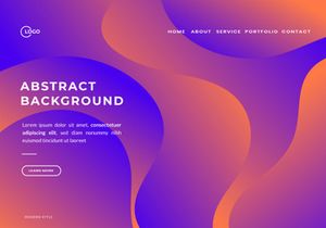 Vibrant Modern Abstract Background