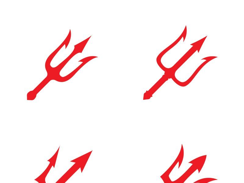 Mystic Trident Emblem Of Power magic trisula