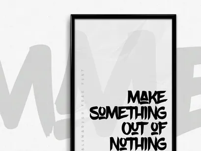 Blowbrush Font