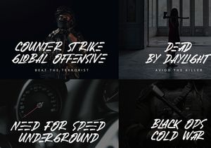Black Rusher - Brush Font