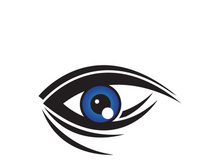 Branding Identity Corporate Eye Care vector logo design