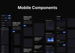 Dash UI Kit - Dark