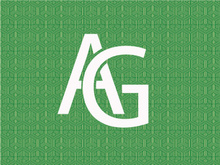 AG logo design in adobe illustrator