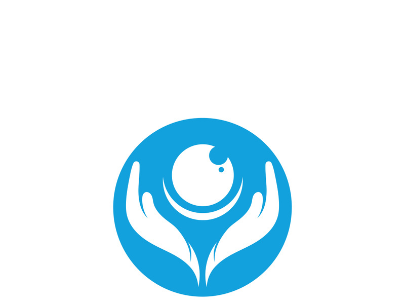 Eye vector logo design image template