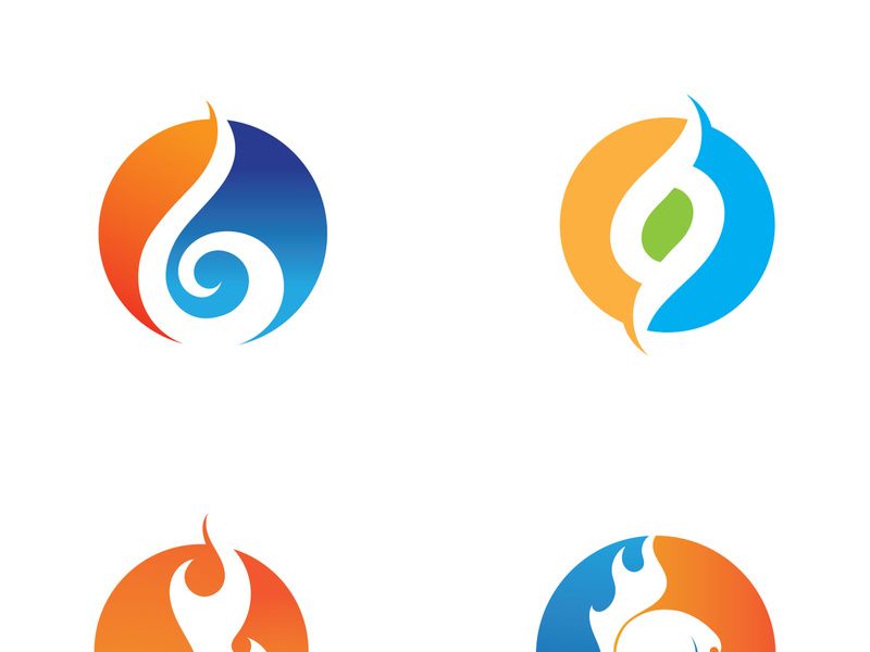 Fire flame vector illustration design