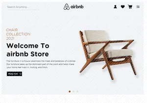 Diseño de sitio web de decoración del hogar